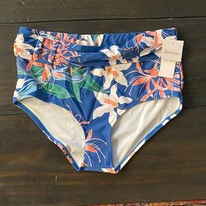 Raisins Curve Blue and Orange Bikini Bottoms